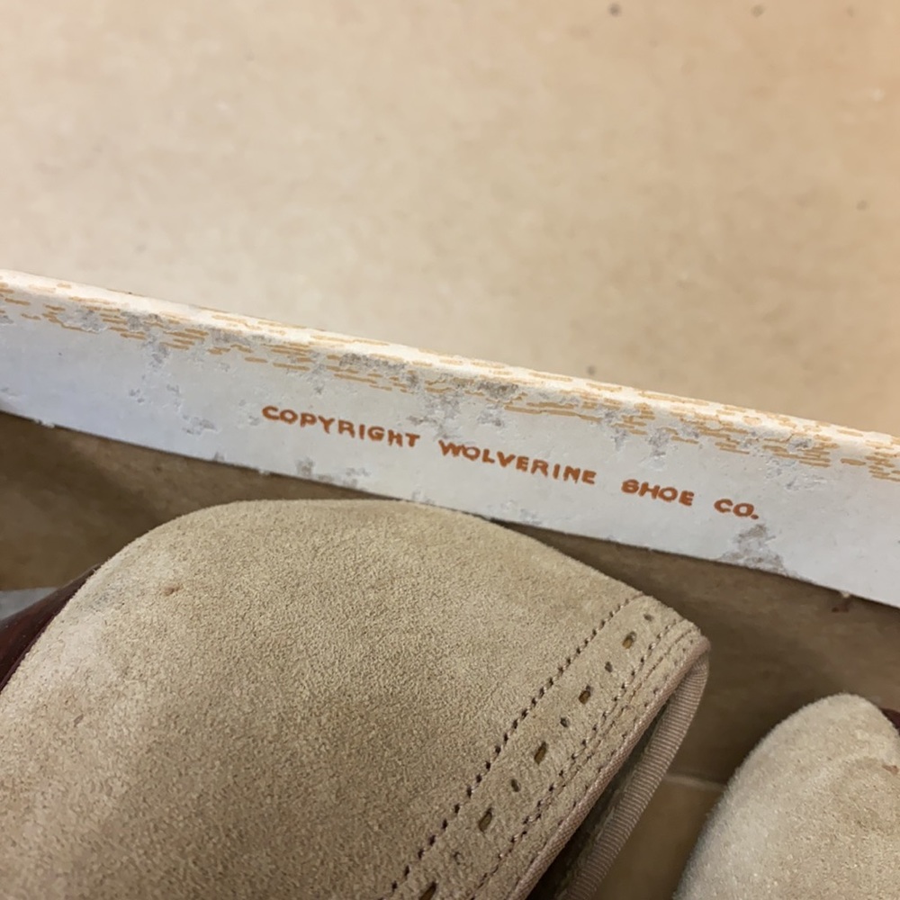60s Hush Puppies Shoes 9.5 - Picture 10 of 11